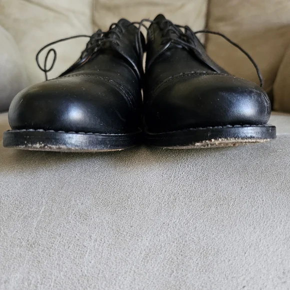 Allen Edmonds Clifton black leather Oxford Dress shoes size 10 - Picture 2 of 10